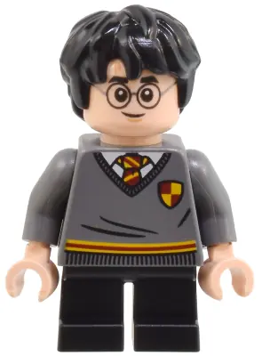 HP265:  Harry Potter - Gryffindor Sweater with Crest, Black Short Legs