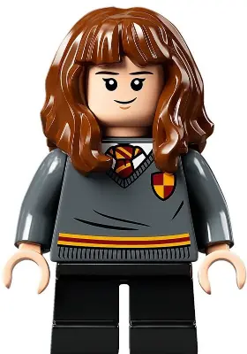HP272:  Hermione Granger - Gryffindor Sweater with Crest, Black Short Legs