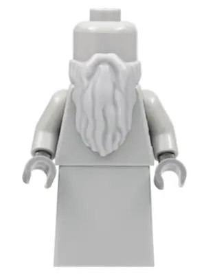HP298:  Statue - Hogwarts, Plain Torso, Beard