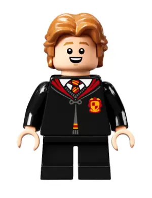 HP304:  Colin Creevey - Gryffindor Robe Clasped, Black Short Legs