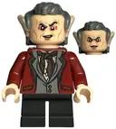 Minifigurka: HP318:  Griphook Goblin - Dark Red Jacket, Dark Bluish Gray Vest