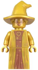 Minifigurka: HP323:  Professor Minerva McGonagall - 20th Anniversary Pearl Gold