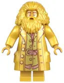 Minifigurka: HP324:  Rubeus Hagrid - 20th Anniversary Pearl Gold