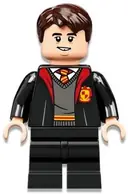 Minifigurka: HP330:  Neville Longbottom - Gryffindor Robe Open, Black Medium Legs