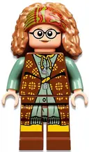 Minifigurka: HP332:  Professor Sybill Trelawney - Reddish Brown and Sand Green Robes