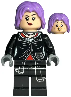 HP336:  Nymphadora Tonks - Medium Lavender Hair, Printed Legs