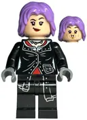 Minifigurka: HP336:  Nymphadora Tonks - Medium Lavender Hair, Printed Legs