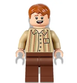 HP342:  Fred Weasley - Tan Striped Shirt