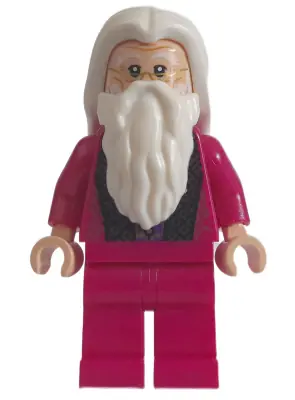 HP350:  Albus Dumbledore - Magenta Robe, Plain Legs