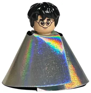 HP366:  Harry Potter - Gryffindor Robe Open, Sweater, Shirt and Tie, Black Short Legs, Invisibility Cloak