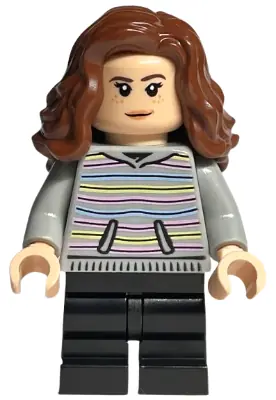 HP383:  Hermione Granger - Striped Hoodie, Black Medium Legs