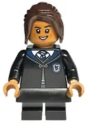 Minifigurka: HP391:  Ravenclaw Student - Black Skirt and Short Legs with Dark Bluish Gray Stripes