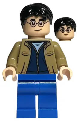 HP408:  Harry Potter - Dark Tan Jacket, Blue Legs