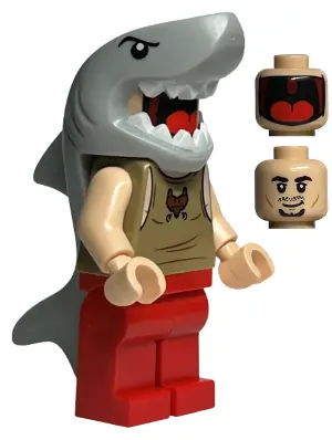 HP414:  Viktor Krum - Shark, Dual Sided Head