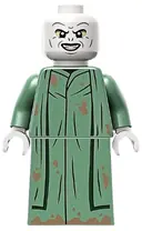 Minifigurka: HP422:  Lord Voldemort - Sand Green Robe, Printed Skirt