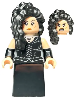 HP424:  Bellatrix Lestrange - Black Dress, Dual Molded Arms