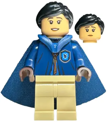 HP428:  Cho Chang - Dark Blue Ravenclaw Quidditch Uniform with Hood and Cape