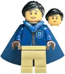 Minifigurka: HP428:  Cho Chang - Dark Blue Ravenclaw Quidditch Uniform with Hood and Cape
