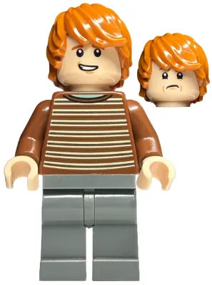 HP436:  Ron Weasley - Reddish Brown Striped Sweater