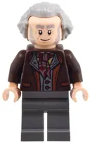 Minifigurka: HP504:  Garrick Ollivander - Dark Brown Jacket, Hair Swept Back