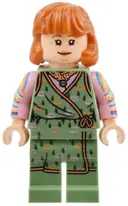 Minifigurka: HP508:  Molly Weasley - Sand Green Floral Robe