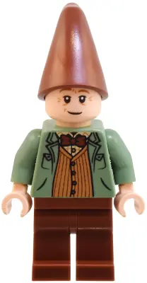 HP514:  Arthur Weasley - Sand Green Open Jacket, Reddish Brown Legs and Hat