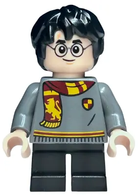 HP519:  Harry Potter - Gryffindor Sweater and Scarf, Black Short Legs