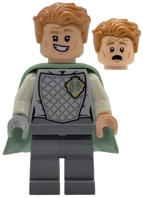 HP535:  Gilderoy Lockhart - Sand Green Flexible Rubber Cape