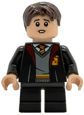 HP543:  Neville Longbottom - Gryffindor Robe Open, Black Short Legs