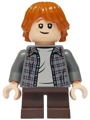 HP552:  Ron Weasley - Plaid Shirt, Dark Brown Short Legs