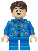 Minifigurka: HP555:  Neville Longbottom - Blue Teddy Bear Pajamas