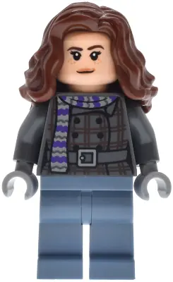 HP588:  Hermione Granger - Dark Bluish Gray Jacket with Scarf