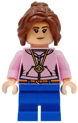 HP606:  Hermione Granger - Bright Pink Hoodie with Time Turner Necklace