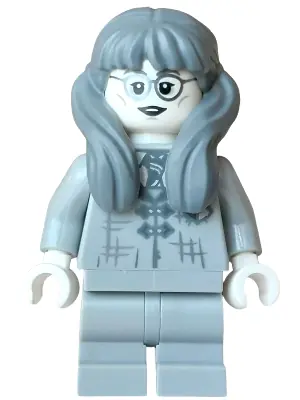 HP618:  Moaning Myrtle – Light Bluish Gray Robe, Silver Glasses