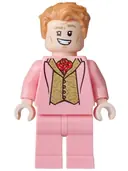 Minifigurka: HP625:  Gilderoy Lockhart - Warm Pink Suit, Gold Vest