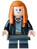 Minifigurka: HP627:  Ginny Weasley - Gryffindor Robe Open, Black Short Legs, Skirt
