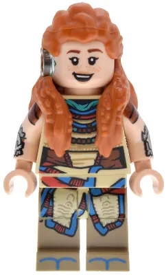 HRZ001:  Aloy - Open Mouth Smile / Lopsided Closed Mouth
