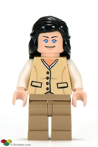 IAJ019:  Marion Ravenwood - Tan Vest, Dark Tan Legs