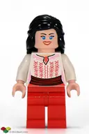 Minifigurka: IAJ036:  Marion Ravenwood - White Shirt with Dark Red Sash, Red Legs