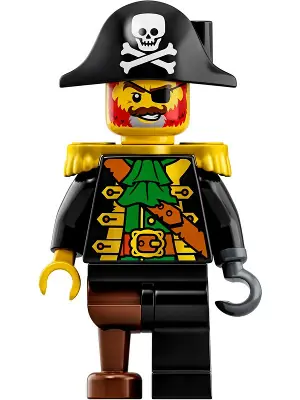 IDEA065:  Captain Redbeard (LEGO Ideas)