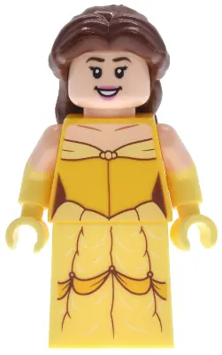 IDEA199:  Belle - Minifigure, Dress with White Creases