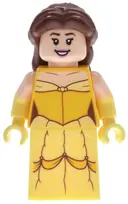 Minifigurka: IDEA199:  Belle - Minifigure, Dress with White Creases