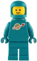 Minifigurka: IDEA227:  Classic Space - Dark Turquoise with Air Tanks and Updated Helmet