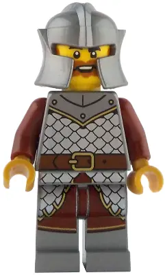 IDEA232:  Griffin Knight - Male, Dark Orange Beard