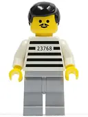 Minifigurka: JAIL004:  Police - Jailbreak Joe, Light Bluish Gray Legs (Reissue)