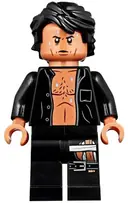 Minifigurka: JW060:  Dr. Ian Malcolm - Open Shirt