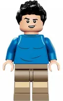 Minifigurka: JW071:  Kenji Kon - Blue Shirt