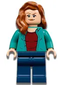 Minifigurka: JW079:  Claire Dearing - Dark Turquoise Shirt