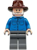 Minifigurka: JW081:  Dr. Alan Grant - Blue Shirt