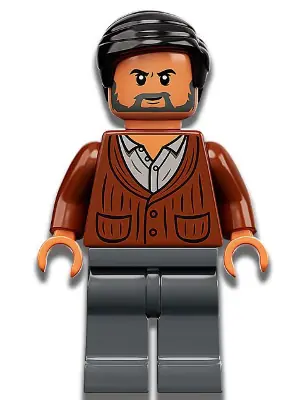 JW083:  Dr. Henry Wu - Reddish Brown Cardigan